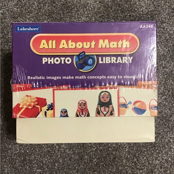 All About Math Photo Library by Lakeshore - Picture 1 of 4